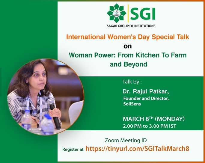 Talk on Woman Power: From Kitchen To Farm and Beyond